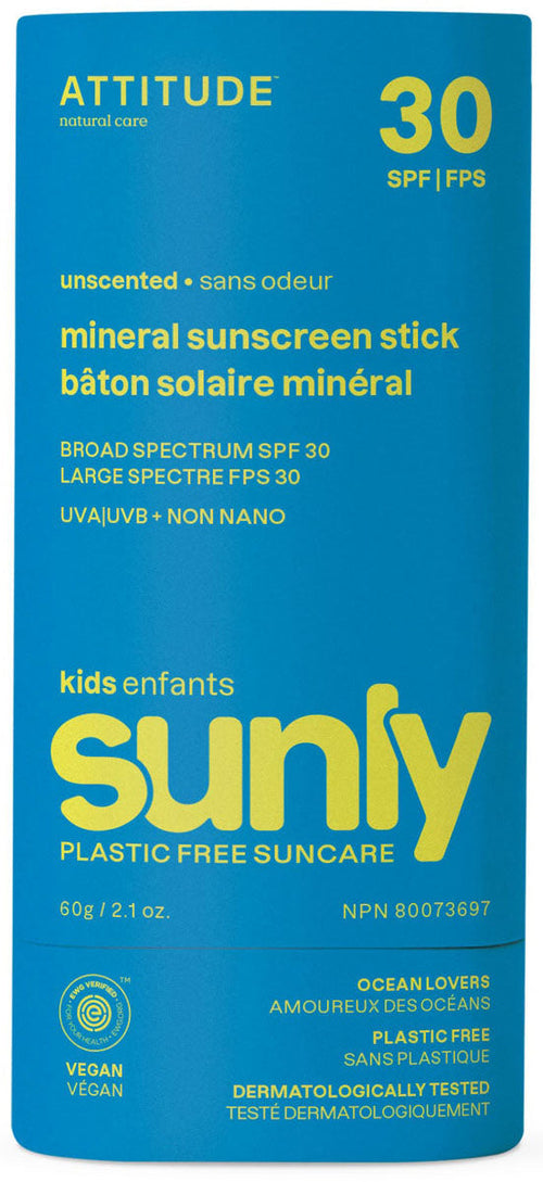 30 SPF Mineral Sunscreen Stick - Unscented - Kids' - 150 g