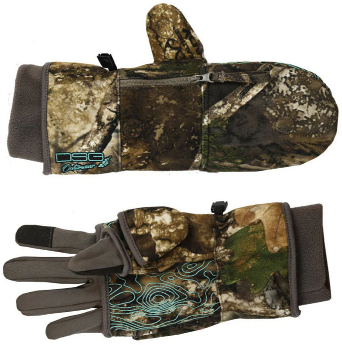 5.0 Hunting Convertible Mittens - Women's