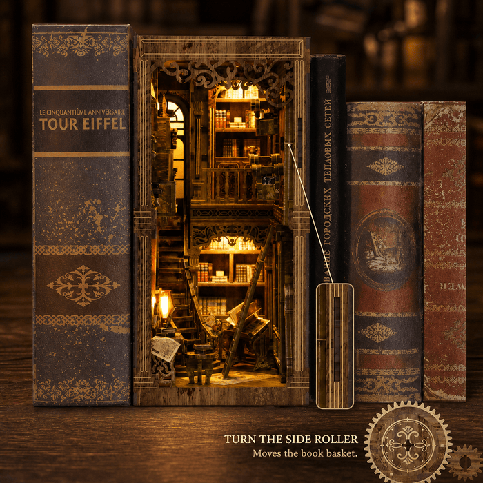 HiNooki - Antique LibraryBook Nook