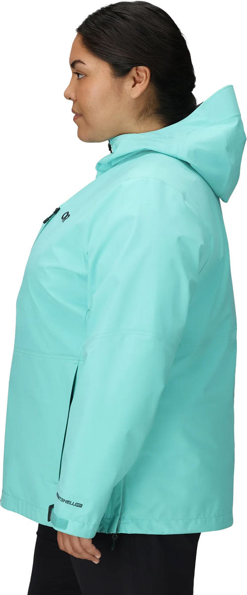 Aspire 3L Rain Jacket - Women's - Plus Size