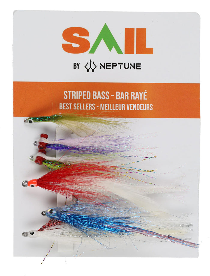 Assorted Striped Bass Fly Set