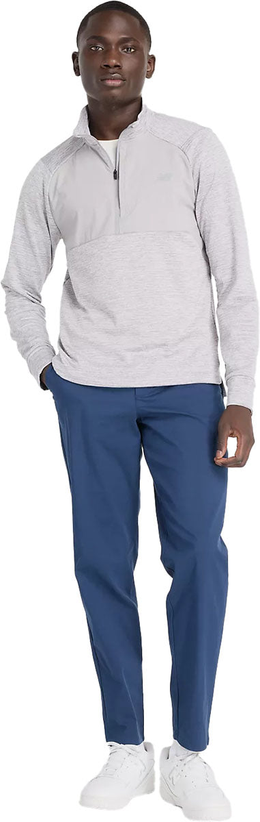 Athletics Heat Grid Long Sleeve Half Zip - Men's