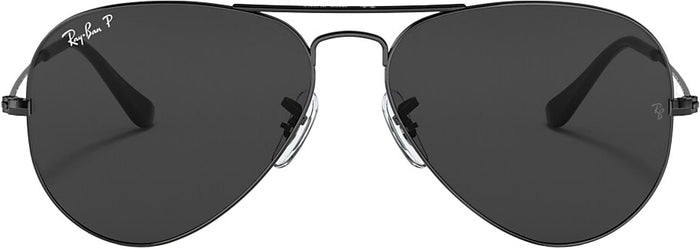 Aviator Total Black Polarized Sunglasses