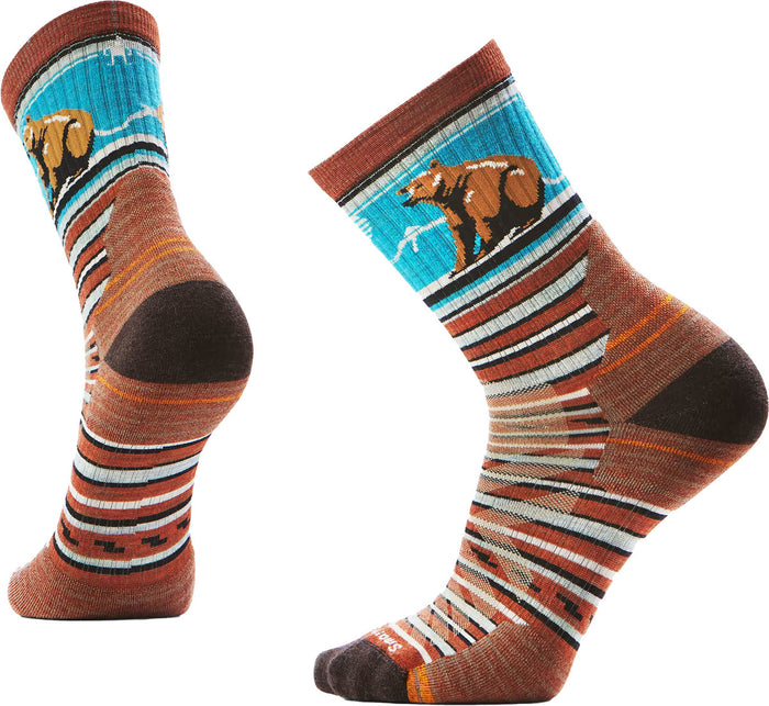 Bear Stripe Hiking Socks - Men's