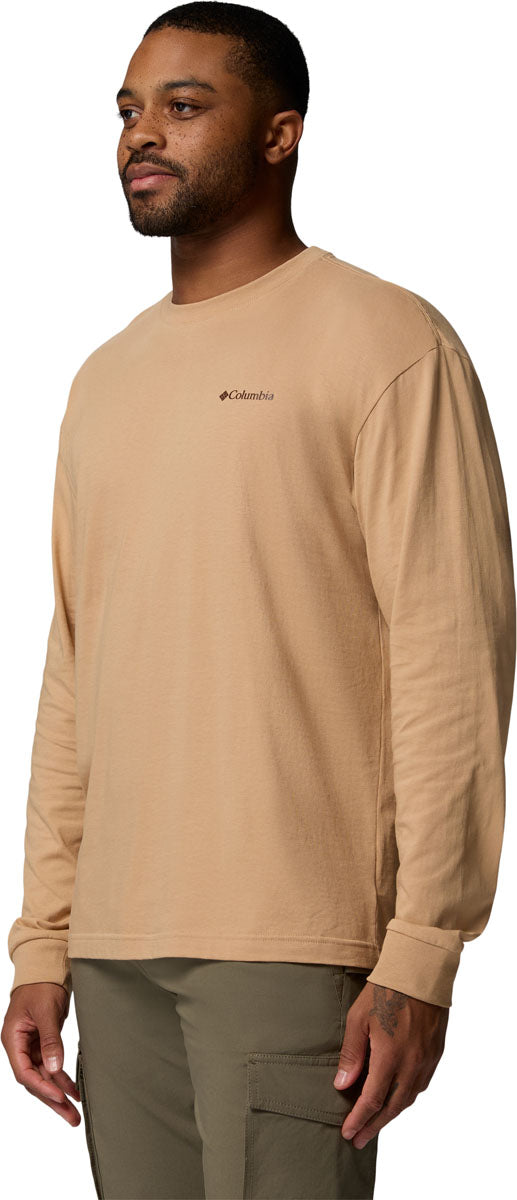 Black Butte Graphic Long Sleeve T-Shirt - Men's