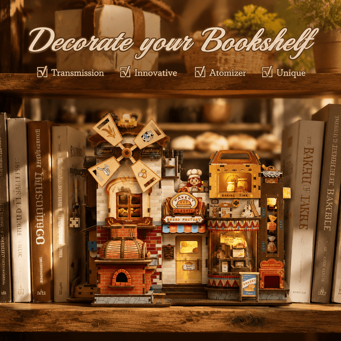 HiNooki - Bread Factory3D Wooden Puzzles