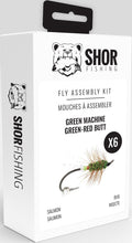 Bug Fly Assembly Kit - Green Machine Green Butt - 6/PK