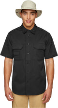 Button Up Short Sleeve Shirt - Men's