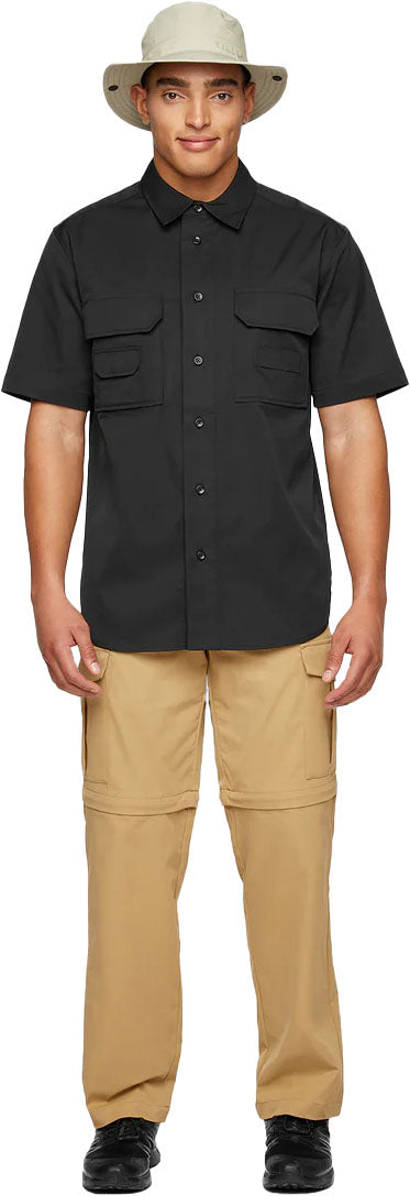 Button Up Short Sleeve Shirt - Men's