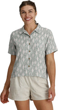 Camino Pucker Short Sleeve Shirt - Women's