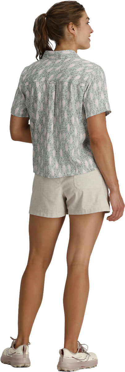 Camino Pucker Short Sleeve Shirt - Women's