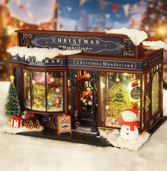 Christmas Wonderland – DIY miniature house kit, HiNooki (image 4)