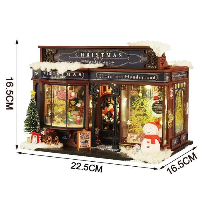Christmas Wonderland – DIY miniature house kit, HiNooki (image 5)