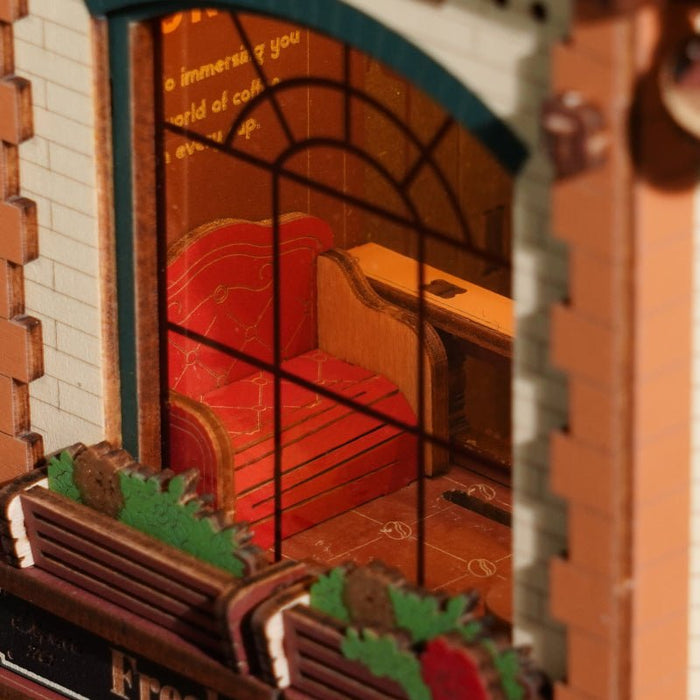 Coffee Factory – 3D wooden puzzle kit, HiNooki (image 4)