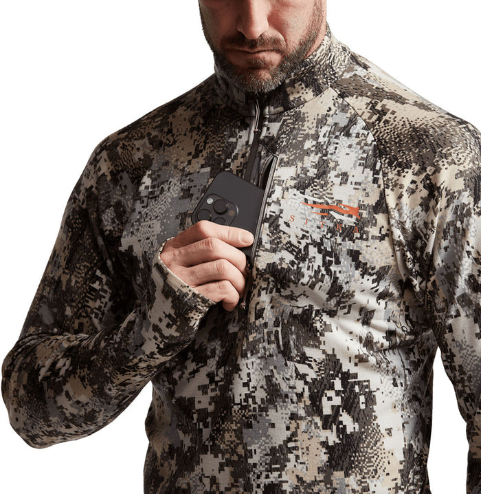 Core Merino 220 Hunting Long Sleeve Half Zip Baselayer - Men's