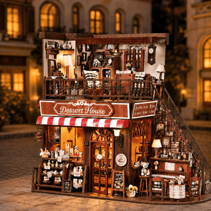 HiNooki - Corner Dessert HouseDIY Miniature House