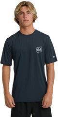 Crayon Wave Rash Guard - Men's