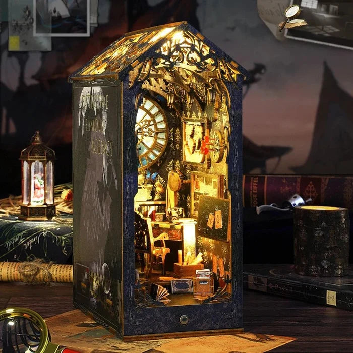 Detective Agency – DIY book nook kit, HiNooki (image 1)
