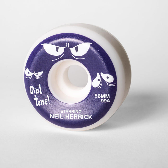 Dial Tone Wheel Co. Neil Herrick Zoinks Conical 99A 56mm Wheels
