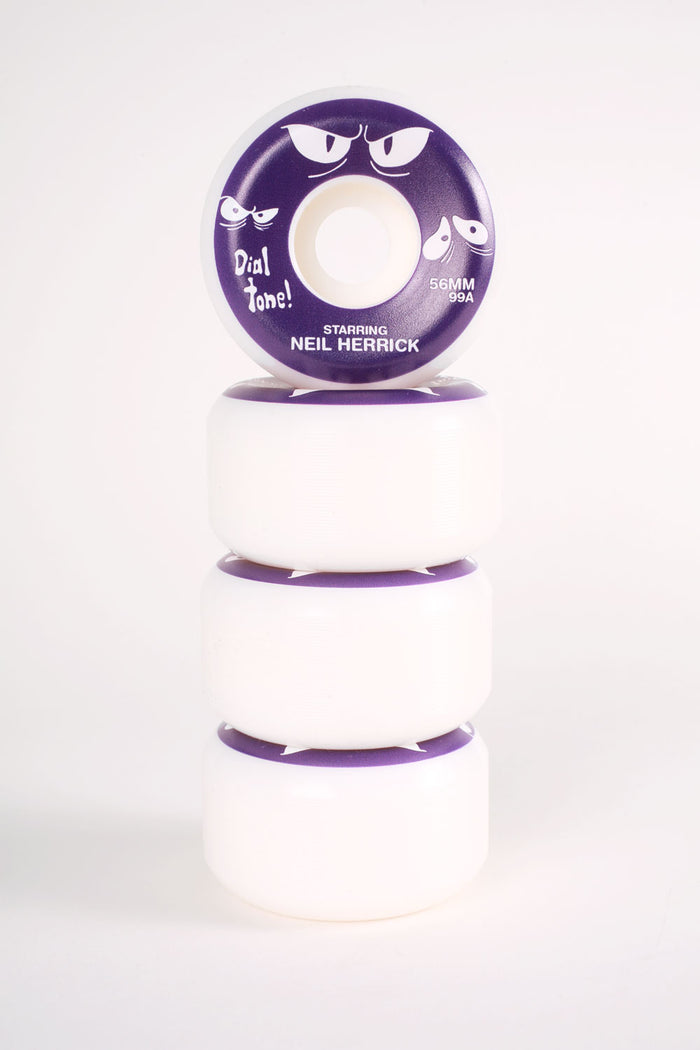 Dial Tone Wheel Co. Neil Herrick Zoinks Conical 99A 56mm Wheels