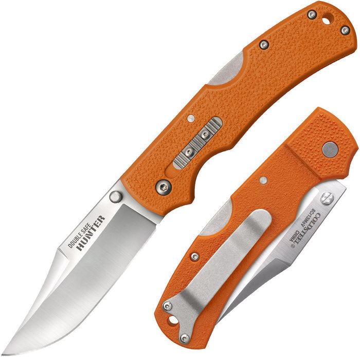 Double Safe Hunter Folding Hunting Knife