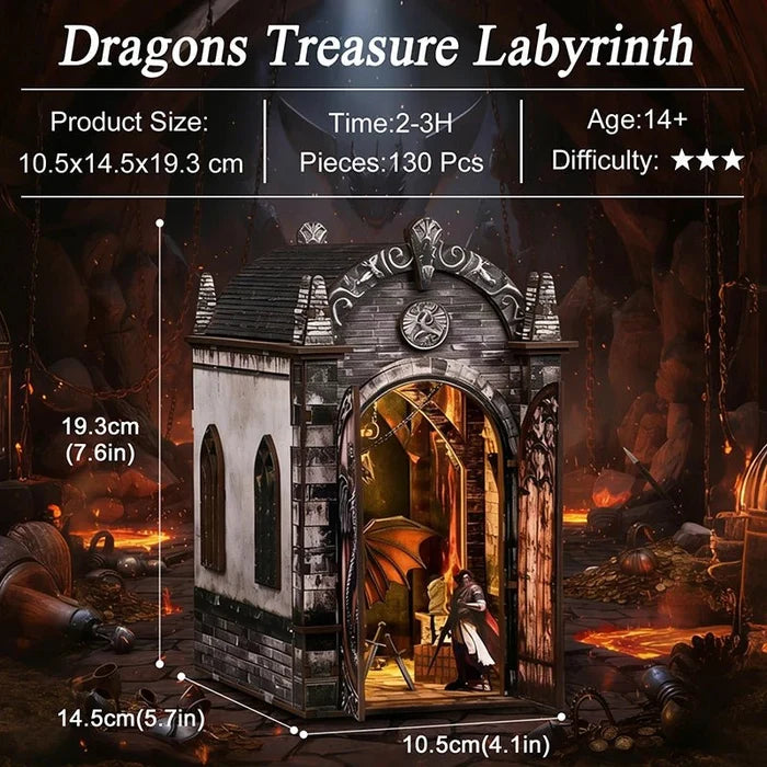 HiNooki - Dragon’s Treasure LabyrinthBook Nook