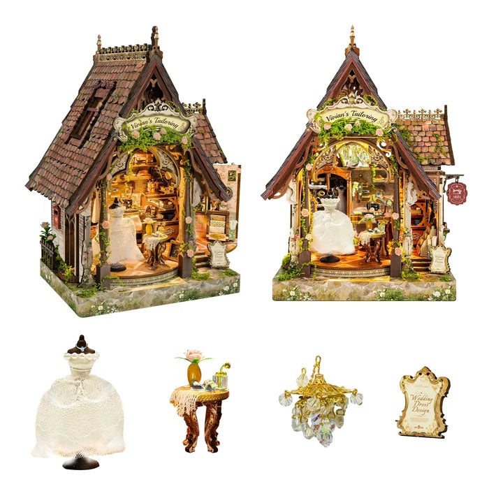 Dream Dress Studio – DIY book nook kit, HiNooki (image 6)