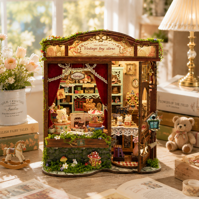 HiNooki - Dreamy Fairy Tale HouseBook Nook