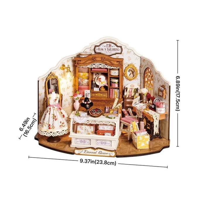 Elsa's Tailoring – DIY miniature kit, HiNooki (image 6)