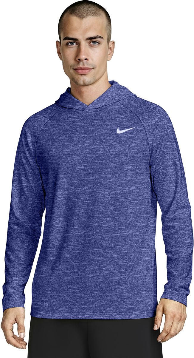 Essential Long Sleeve Hooded Rash Guard - Men's