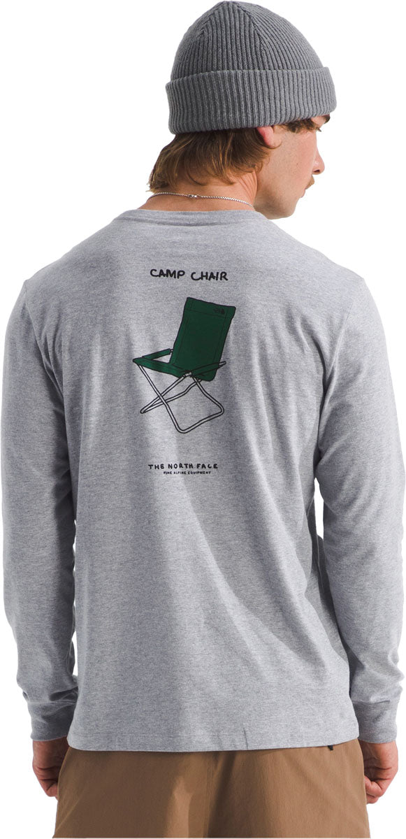 Evolution Sketch Logo Long Sleeve T-Shirt - Men's