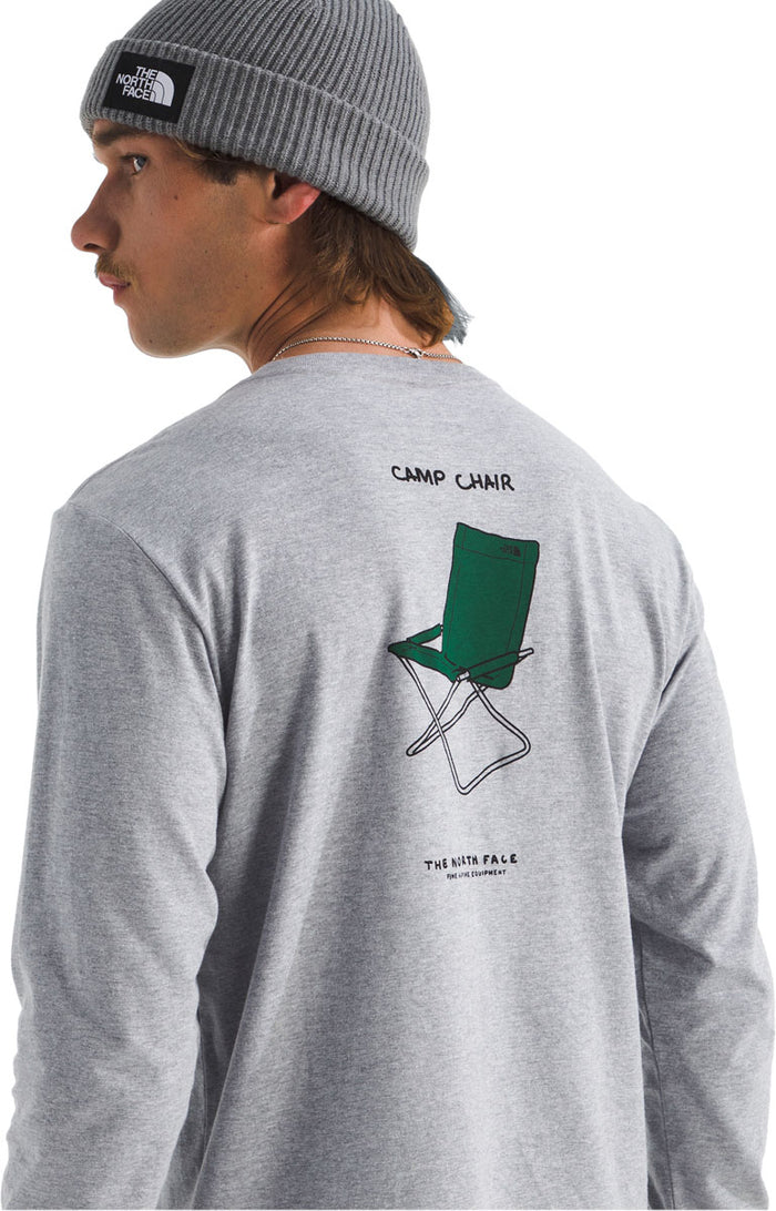 Evolution Sketch Logo Long Sleeve T-Shirt - Men's