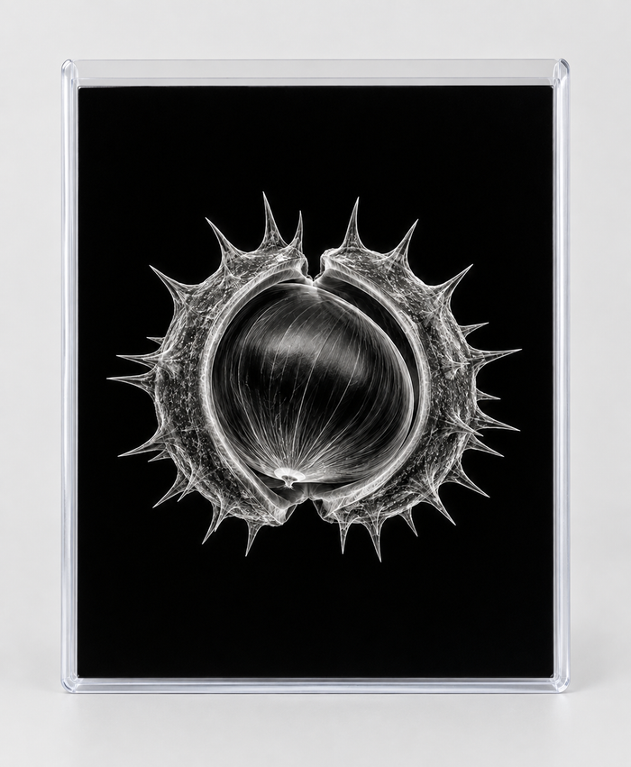 EXPOSED AUTUMN — CHESTNUT in clear rigid card sleeve