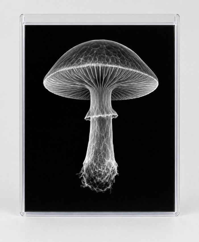 EXPOSED AUTUMN — MUSHROOM in clear rigid card sleeve