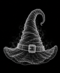 EXPOSED Halloween Witch Hat high-detail X-ray artwork