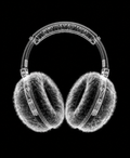 EXPOSED Winter Earmuffs X-ray artwork