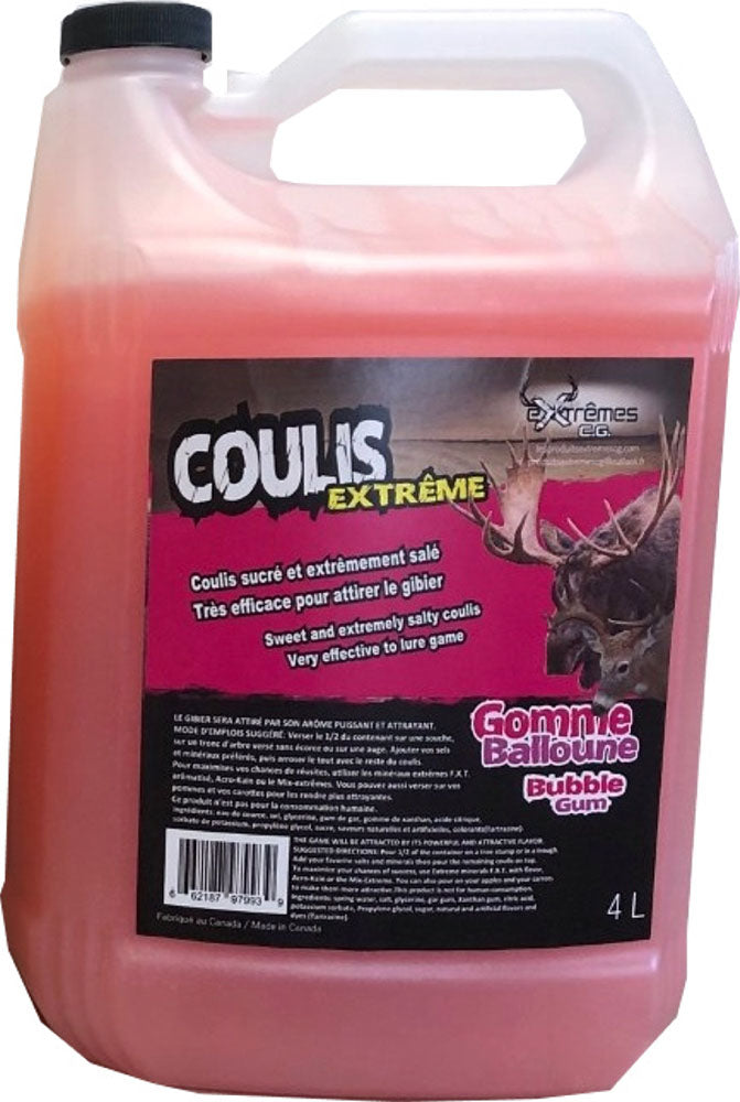 Extreme Bubble Gum Coulis - 4 L