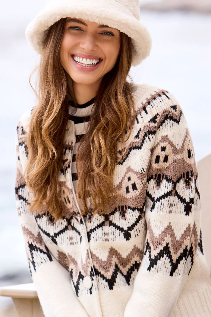 Fair Isle Cardigan - Women's