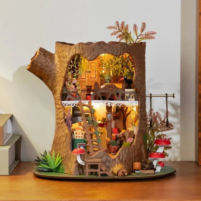 Fairytale Tree House – DIY miniature house kit, HiNooki (image 2)