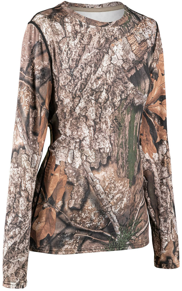 Field Camo Hunting Long Sleeve T-Shirt - Women's