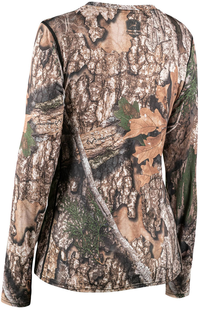 Field Camo Hunting Long Sleeve T-Shirt - Women's