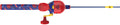 Floating Spincast Rod and Reel Combo - Superman - 1 pc