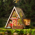 Forest Cabin – DIY miniature house kit, HiNooki (image 1)