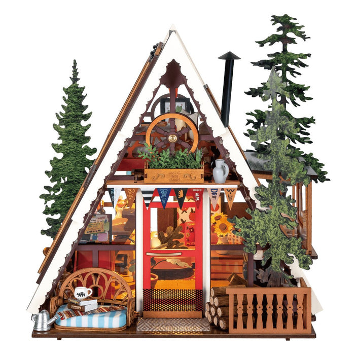 Forest Cabin – DIY miniature house kit, HiNooki (image 8)