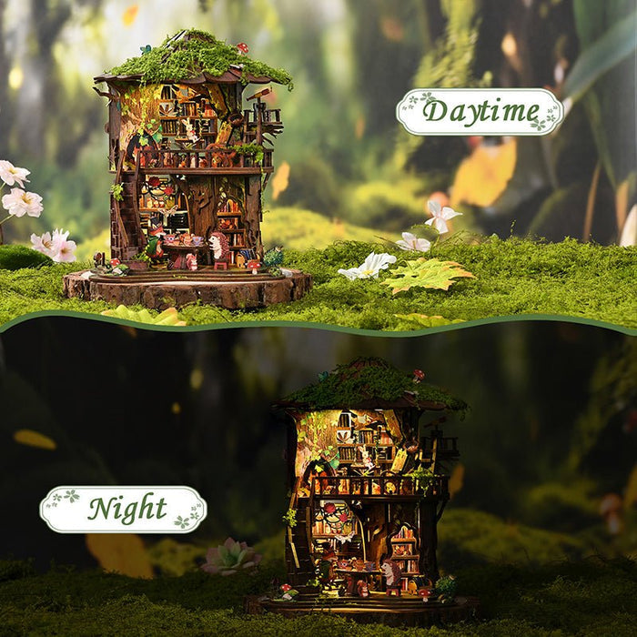 Forest Tea House – DIY book nook kit, HiNooki (image 3)