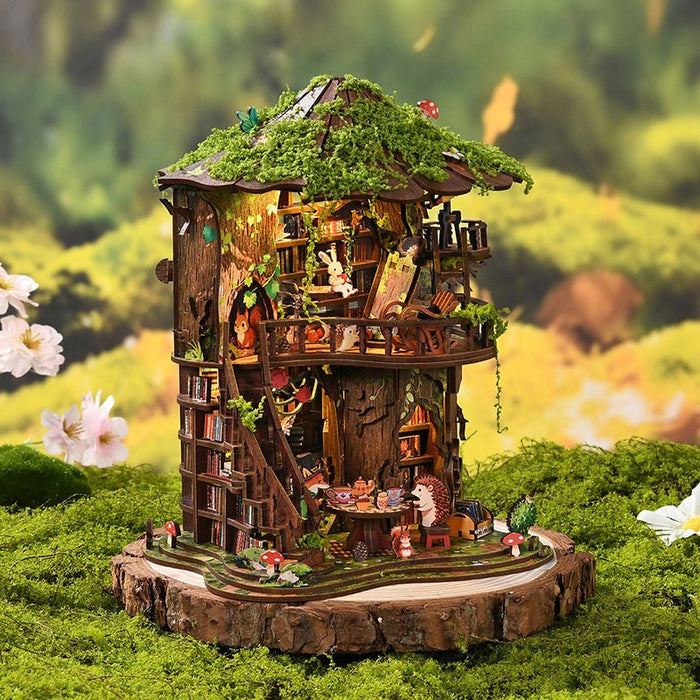 Forest Tea House – DIY book nook kit, HiNooki (image 7)