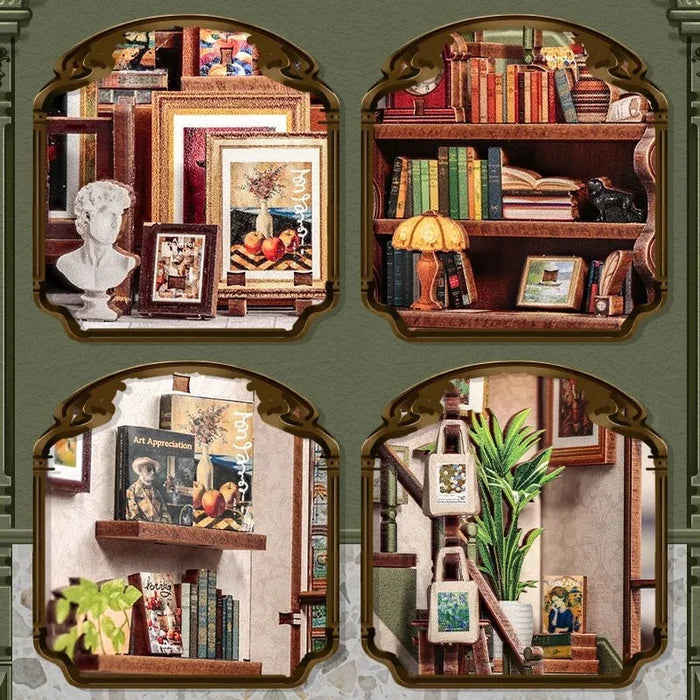Gallery Bookstore – DIY book nook kit, HiNooki (image 2)