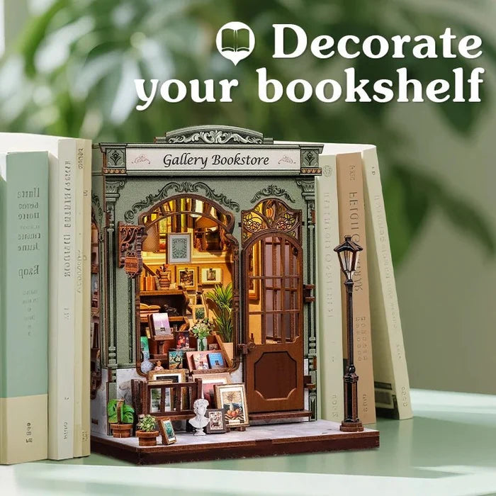 Gallery Bookstore – DIY book nook kit, HiNooki (image 4)