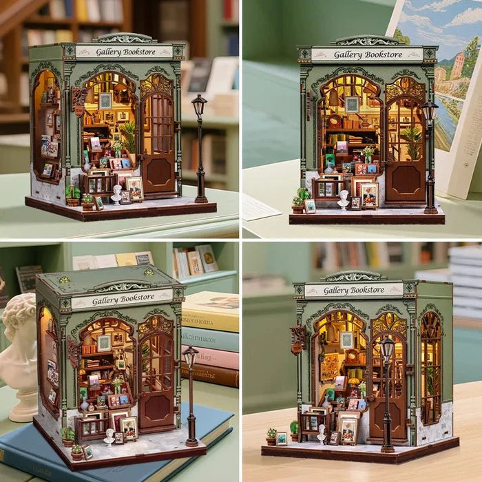 Gallery Bookstore – DIY book nook kit, HiNooki (image 6)