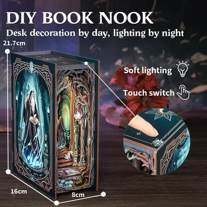 Gate of Wonderland – DIY book nook kit, HiNooki (image 7)